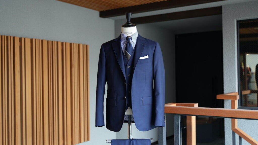 オーダースーツermenegildo zegna traveller 3ピース